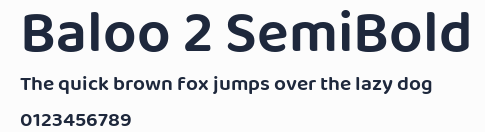 Baloo 2 SemiBold