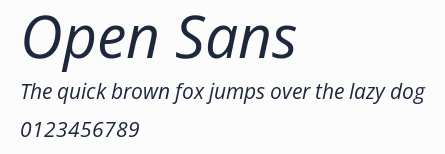 Open Sans