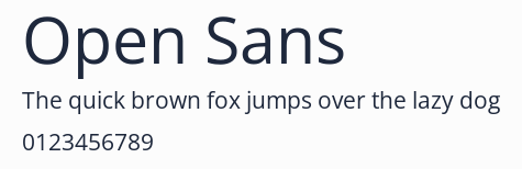Open Sans