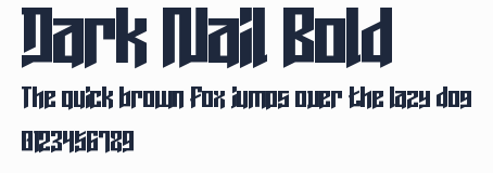 Dark Nail Bold預覽圖
