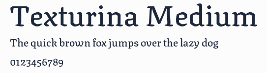 Texturina Medium預覽圖
