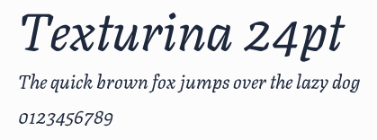 Texturina 24pt預覽圖