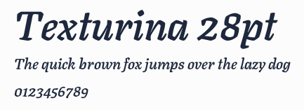 Texturina 28pt預覽圖