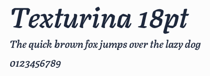 Texturina 18pt預覽圖