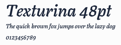 Texturina 48pt預覽圖