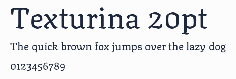 Texturina 20pt預覽圖