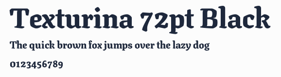 Texturina 72pt Black預覽圖