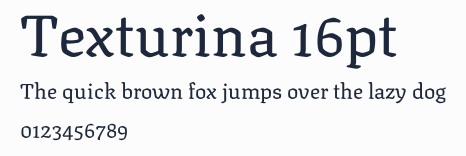 Texturina 16pt預覽圖