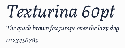 Texturina 60pt預覽圖