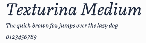 Texturina Medium預覽圖