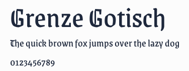 Grenze Gotisch預覽圖