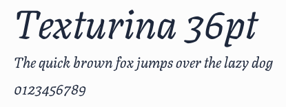 Texturina 36pt預覽圖