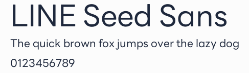 LINE Seed Sans