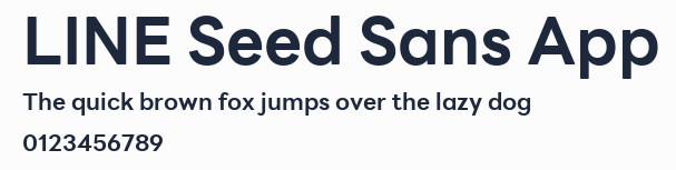 LINE Seed Sans App預覽圖