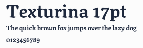 Texturina 17pt