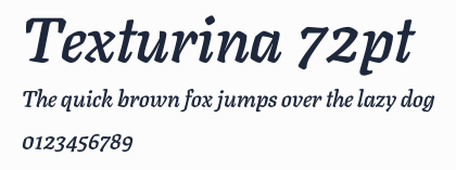 Texturina 72pt預覽圖