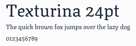 Texturina 24pt預覽圖