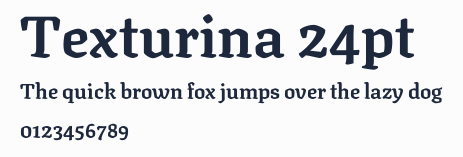Texturina 24pt預覽圖