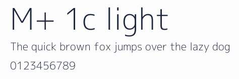 M+ 1c light預覽圖