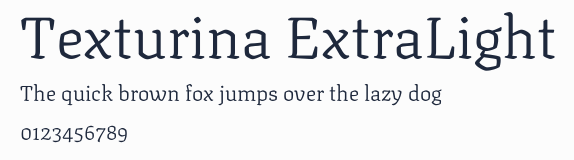 Texturina ExtraLight預覽圖