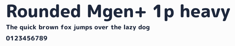 Rounded Mgen+ 1p heavy預覽圖