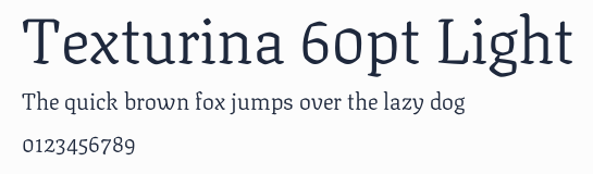 Texturina 60pt Light預覽圖