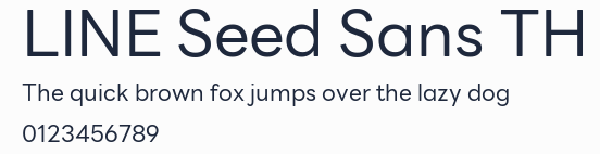 LINE Seed Sans TH預覽圖