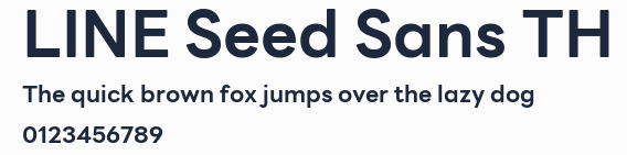 LINE Seed Sans TH預覽圖