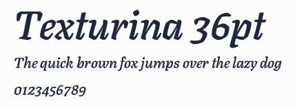 Texturina 36pt預覽圖
