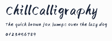 ChillCalligraphy預覽圖