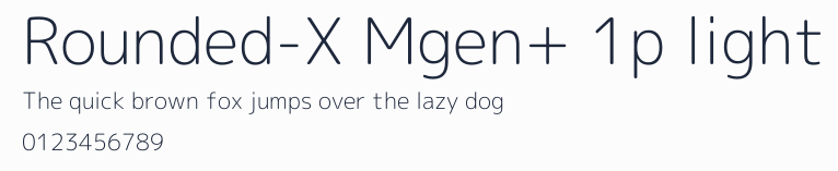 Rounded-X Mgen+ 1p light