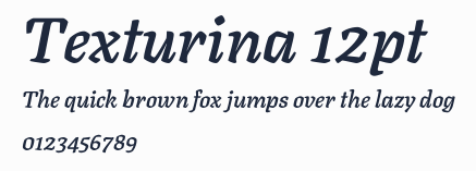 Texturina 12pt預覽圖