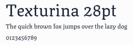 Texturina 28pt預覽圖