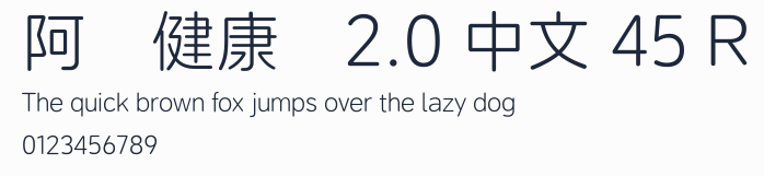 阿裏健康體2.0 中文 45 R