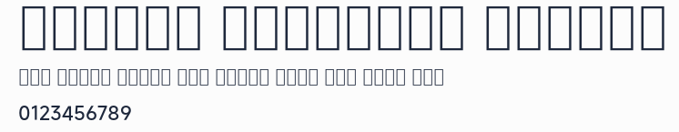 MiSans Gurmukhi Medium預覽圖