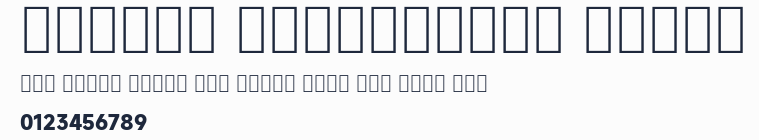MiSans Devanagari Heavy預覽圖