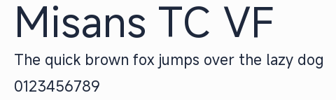 Misans TC VF預覽圖