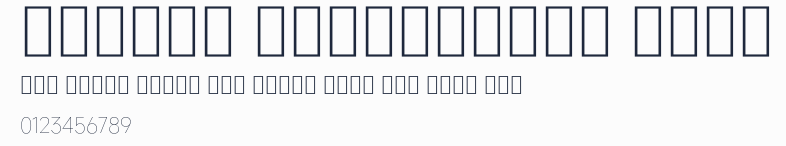 MiSans Devanagari Thin預覽圖