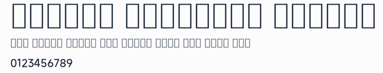 MiSans Gurmukhi Medium預覽圖