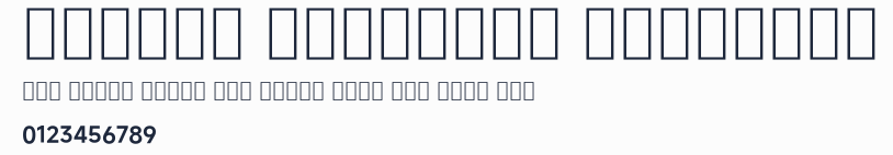 MiSans Gurmukhi Semibold預覽圖