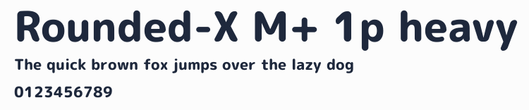 Rounded-X M+ 1p heavy預覽圖