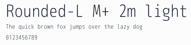 Rounded-L M+ 2m light預覽圖
