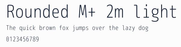 Rounded M+ 2m light預覽圖