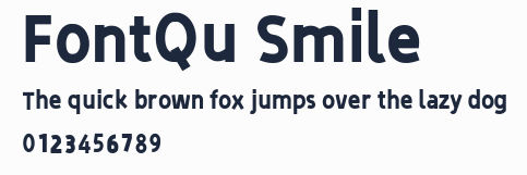 FontQu Smile預覽圖