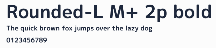 Rounded-L M+ 2p bold預覽圖
