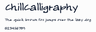 ChillCalligraphy預覽圖