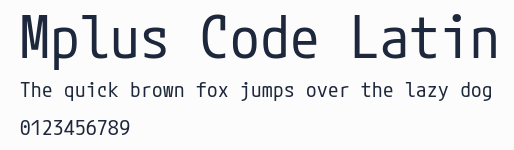 Mplus Code Latin預覽圖