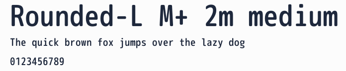 Rounded-L M+ 2m medium預覽圖