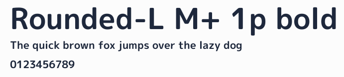 Rounded-L M+ 1p bold預覽圖