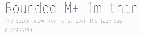 Rounded M+ 1m thin預覽圖